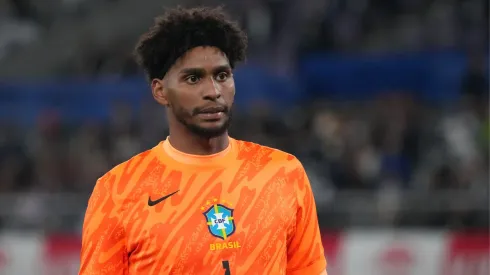 Hugo Souza foi cortado da Seleção Brasileira