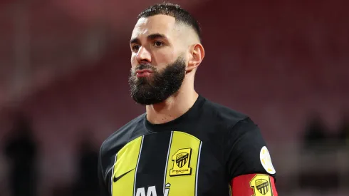 Benzema pode jogar no Grêmio em 2026 com a ajuda de patrocinador, indica Paulo Caleffi. Foto: Yasser Bakhsh/Getty Images