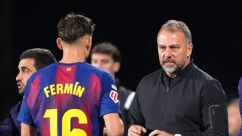 Barcelona detecta lesão em Marc Casadó na vitória sobre o Celta de Vigo. (Photo by Jose Manuel Alvarez Rey/Getty Images)