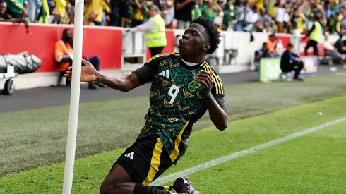 Kaheim Dixon, da Jamaica. Time é o que mais pontuou de todos os grupos no torneio até aqui (Foto: Harry Murphy/Getty Images)