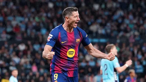 Barcelona pode ver aposentadoria de Lewandowski caso não renove. (Photo by Jose Manuel Alvarez Rey/Getty Images)