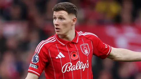 Nottinham Forest pede ao Manchester United milhões por Elliot Anderson. (Photo by Matt McNulty/Getty Images)