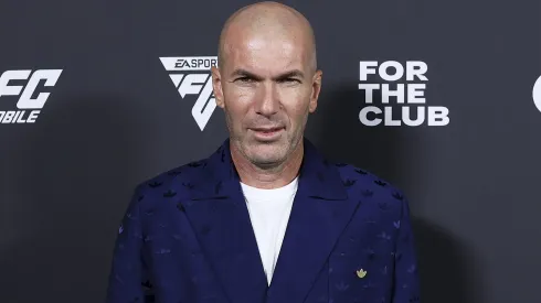 Zidane revela que estará voltando aos trabalhos em breve. (Photo by Pablo Cuadra/Getty Images for EA SPORTS FC™ 25)