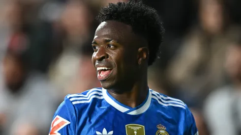 Viniciús Júnior não gostou da postura da equipe contra o Rayo Vallecano, como informou o portal Sport e Movistar (Foto: Denis Doyle/Getty Images)