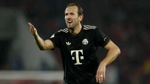 Harry Kane em ação pelo Bayern de Munique (Lars Baron/Getty Images)