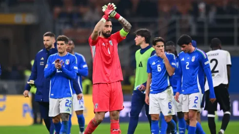 O goleiro Donnarumma na Seleção da Itália (Alessandro Sabattini/Getty Images)