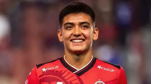 Gilberto Mora pelo Tijuana. Foto: Francisco Vega/Getty Images