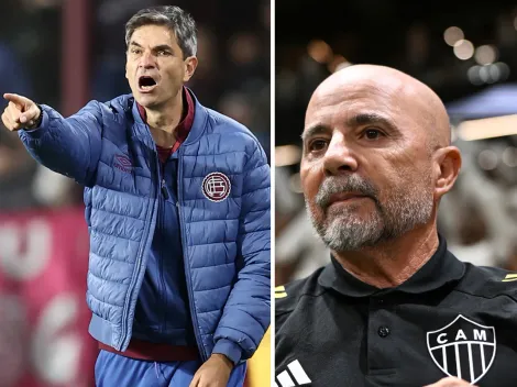 Duelo acirrado entre Lanús e Atlético-MG