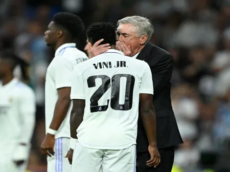Ancelotti no Real Madrid transformou Vini Jr no melhor jogador do mundo