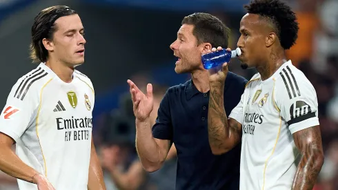 Xabi Alonso decide que Ferland Mendy irá ocupar a vaga de Álvaro Carreras. (Photo by Angel Martinez/Getty Images)