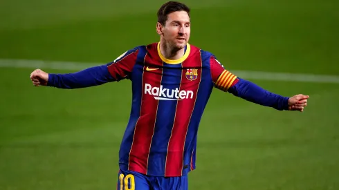 Messi comemorou centenas de gols pelo Barcelona