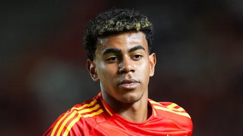 Espanha entra em campo sem Lamine Yamal. Foto: Mateo Villalba Sanchez/Getty Images