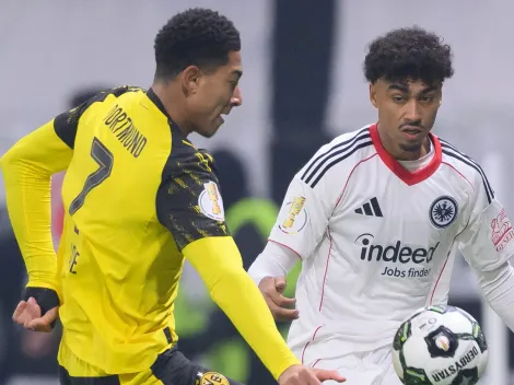 City, United e Arsenal disputam Nathaniel Brown, do Eintracht Frankfurt