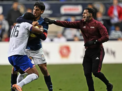 Gustavo Gómez se envolve em tumulto no amistoso Paraguai x Estados Unidos