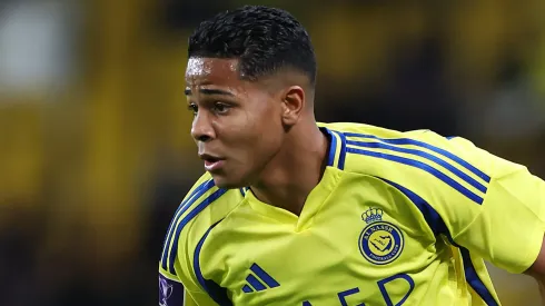 Wesley, do Al-Nassr, é alvo do Sporting, de Portugal. (Photo by Abdullah Ahmed/Getty Images)