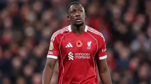 Konaté em ação pelo Liverpool (Photo by Jan Kruger/Getty Images)