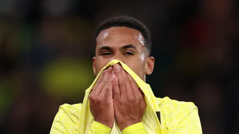 Lesionado na Seleção Brasileira, Magalhães pode desfalcar Arsenal por 2 meses. (Photo by Ryan Pierse/Getty Images)