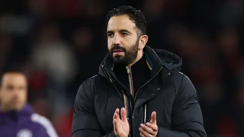 Manchester United de Ruben Amorim prioriza acerto com Semenyo e Guehi. (Photo by Michael Regan/Getty Images)