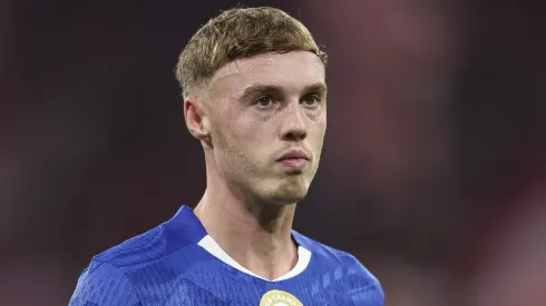 Cole Palmer está lesionado, mas vem fazendo de tudo para retornar e ser presente no Chelsea para não ficar fora da convocação na Inglaterra (Foto: Maja Hitij/Getty Images)