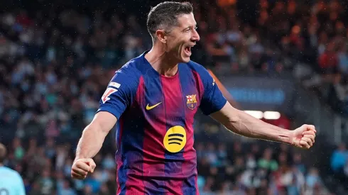 Lewandowski viveu situação inusitada no Barcelona. Foto: José Manuel Alvarez Rey/Getty Images