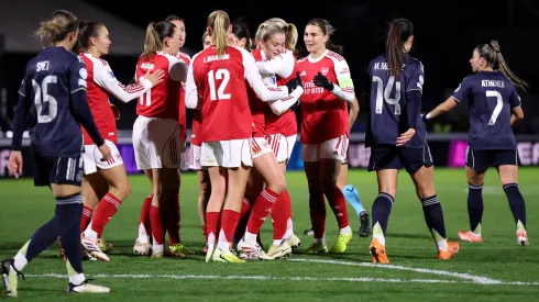 Arsenal vence a sua primeira partida em casa na Liga dos Campeões Feminina 2025/26 – Foto: Justin Setterfield/Getty Images