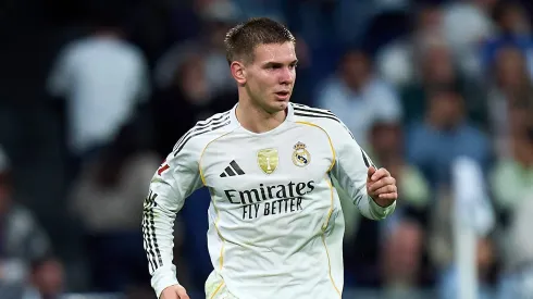 Mastantuono, do Real Madrid, vê futebol de Lamine Yamal um nível acima. (Photo by Angel Martinez/Getty Images)