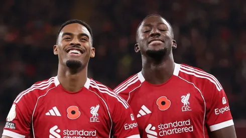 Liverpool faz proposta para renovar com Ibrahima Konaté. (Photo by Carl Recine/Getty Images)