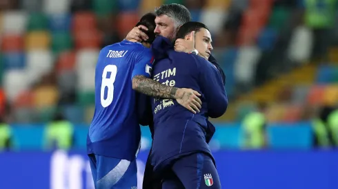 Gennaro Gattuso pela Itália. (Foto: Marco Luzzani/Getty Images)