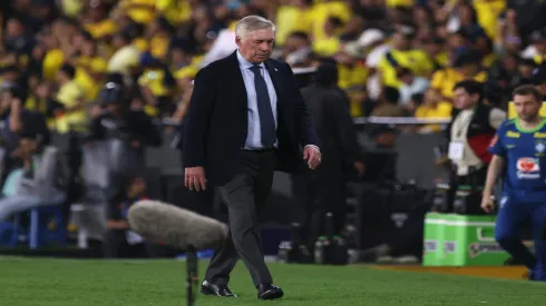 Carlo Ancelotti, da Seleção Brasileira, em partida contra o Equador – Franklin Jacome/Getty Images