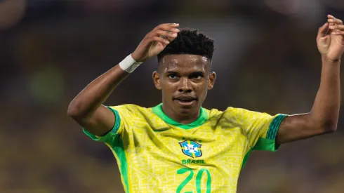 Estêvão em partida da Seleção Brasileira contra o Chile – Ruano Carneiro/Getty Images
