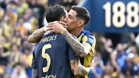 Aos 37, Di María projeta comandar o Rosario Central, enquanto Paredes mira o Boca; ambos cursam licença da AFA e prometem duelo em 4-3-3. (Foto: Luciano Bisbal/Getty Images)