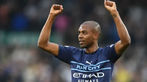 Fernandinho em ação pelo Manchester City.