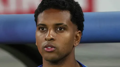 Rodrygo é vitima da falta de padrão de jogo de Xabi Alonso no Real Madrid nesta temporada. (Foto: Toru Hanai/Getty Images)