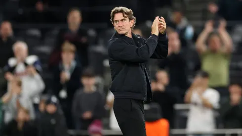 Thomas Frank pede ao Tottenham que contrate Samu Omorodion. (Photo by Warren Little/Getty Images)