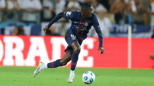 Dembélé em ação pelo PSG