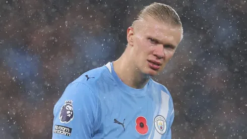 Manchester City liga o alerta com a dependência de Haaland. Foto: Michael Regan/Getty Images