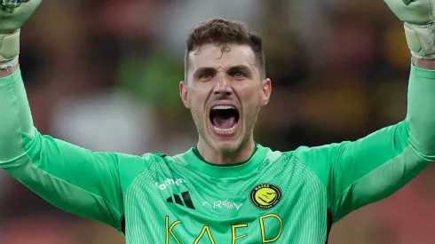 Bento pode ser descartado pela Inter de Milão, que estuda a contratação de Dibu Martínez. (Foto: Yasser Bakhsh/Getty Images)