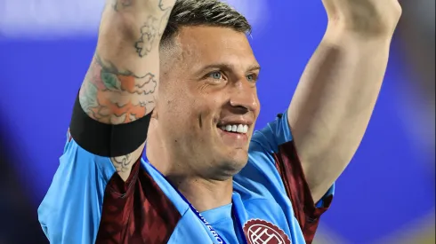 Losada, do Lanús, é sincero sobre defesa histórica na final da Copa Sul-Americana e elogia o Atlético Mineiro. (Foto: Buda Mendes/Getty Images)