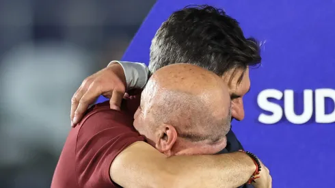 Em Assunção, o Lanús derrotou o Atlético-MG por 4 a 3 nas penalidades e levantou sua segunda Copa Sul-Americana; Losada pegou três cobranças. (Foto de Buda Mendes/Getty Images)