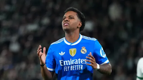 Rodrygo chega a 29 jogos sem marcar pelo Real Madrid. (Photo by Angel Martinez/Getty Images)