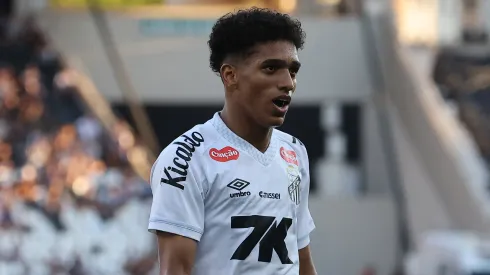 Souza pelo Santos. (Foto: Wagner Meier/Getty Images)