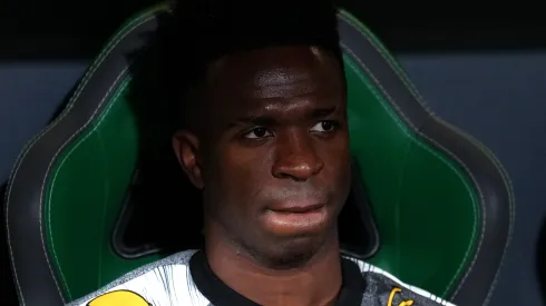 Vinicius Jr não quer renovar com o Real Madrid. Foto: Angel Martinez/Getty Images