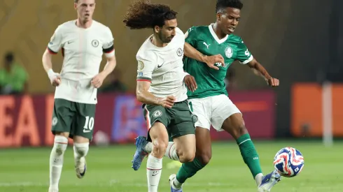 Cucurella marca Estêvão no palmeiras x Chelsea