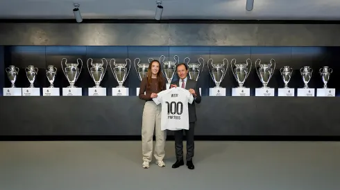 Caroline Weir está a quatro temporadas no Real Madrid – Foto: Reprodução/Real Madrid