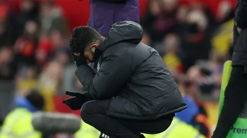 Manchester United de Amorim tem 38,4% de aproveitamento na Premier League. (Photo by Carl Recine/Getty Images)