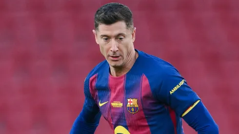 Barcelona está perto de acerto com Julian Alvarez para a vaga de Lewandowski. (Photo by David Ramos/Getty Images)