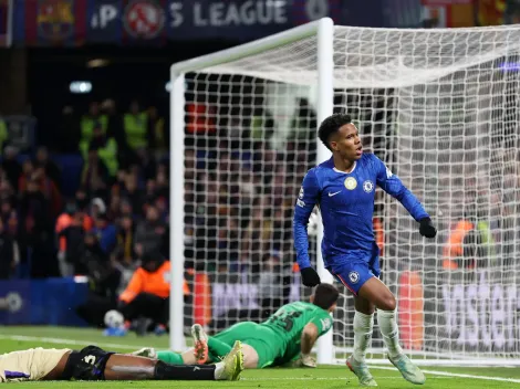 Estêvão reage a brincadeiras da torcida do Chelsea com Lamine Yamal