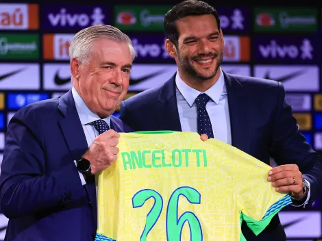 Presidente da CBF abre o jogo sobre o futuro de Ancelotti, na Seleção Brasileira