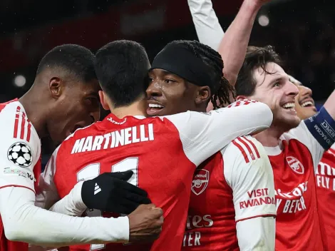 Torcedores apostam em título do Arsenal após vitória contra o Bayern