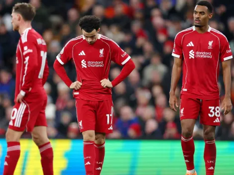 Liverpool repete histórico negativo que não se via desde 1954